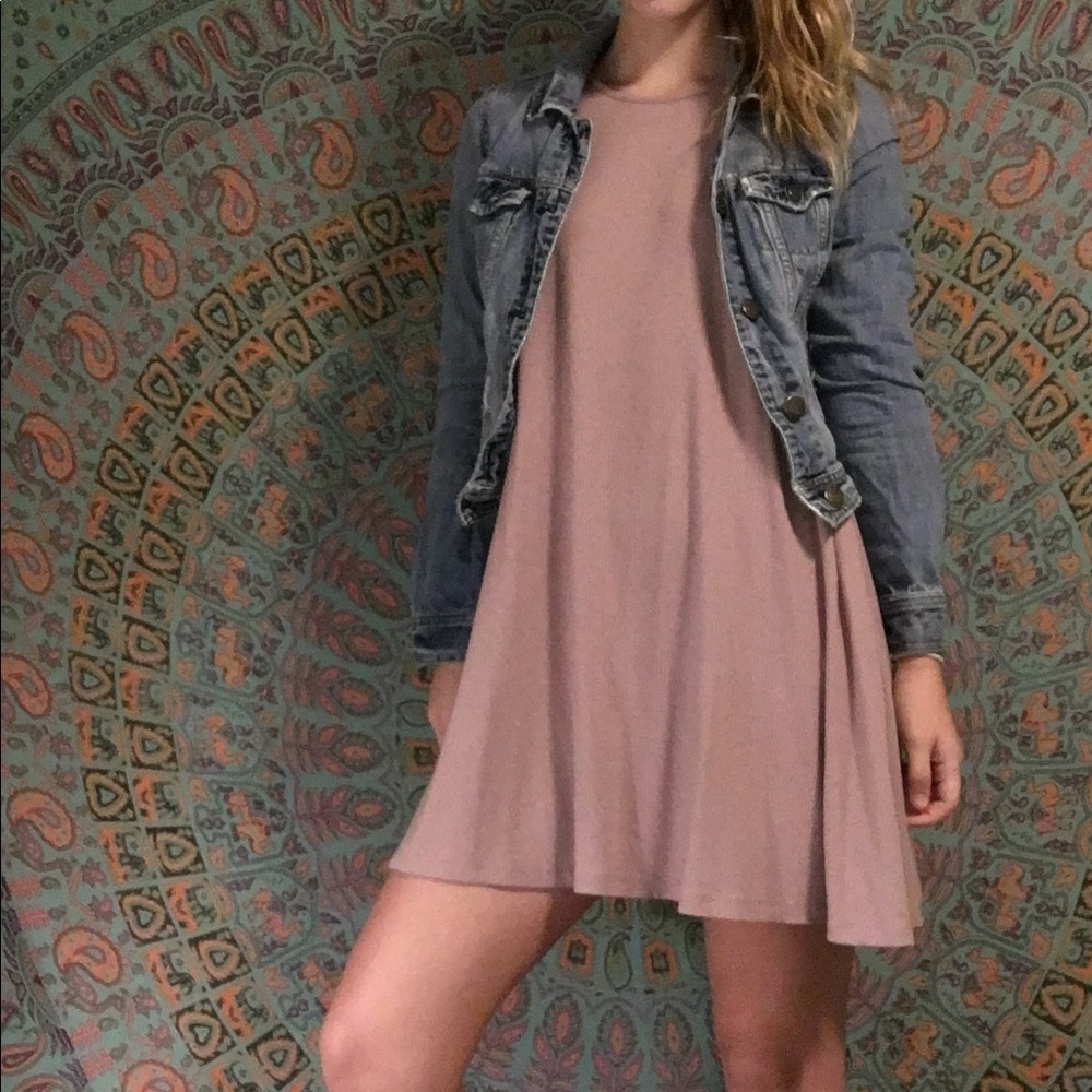 Violet dress